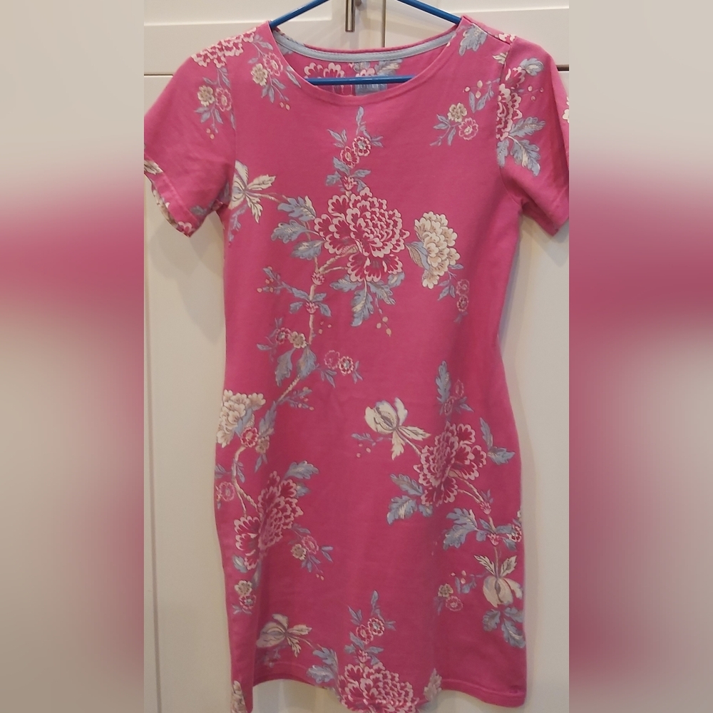 Joules cotton short sleeved dress